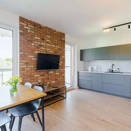 Lägenhet Wyspa Solna Apartament Lux Kołobrzeg