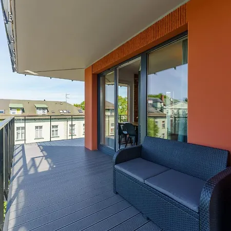 Lägenhet Wyspa Solna Apartament Lux Kołobrzeg